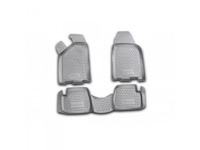 Коврики в салон ВАЗ 2114, 4 шт. (полиуретан)