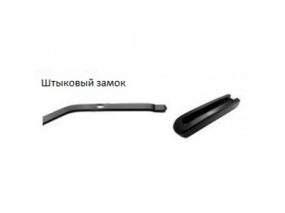 Щетка стеклоочистителя бескаркасная 450 mm от LYNX Щетка стеклоочистителя бескаркасная 450 mm