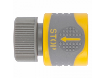 Соединитель быстросъемный, внутр. резьба 3/4"с аквастоп.// PALISAD LUXE