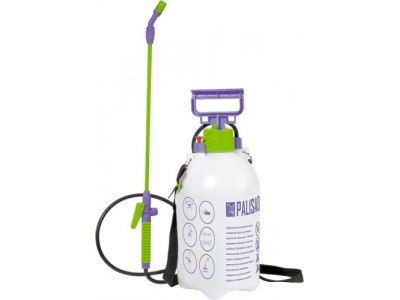 Опрыскиватель ручной, 5 л, с насосом, шлангом, разбрызгиватель PALISAD
