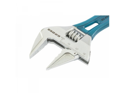 Ключ разводной, 150 мм,CrV, укороченная ручка //GROSS