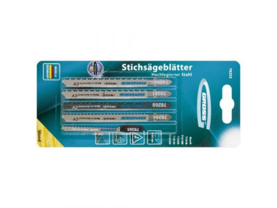 Набор полотен для электролобзика по дереву, 5шт. GROSS