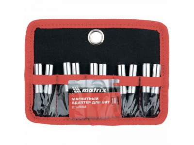 Адаптер магнитный для бит, шестигранный, 10 шт.// MATRIX