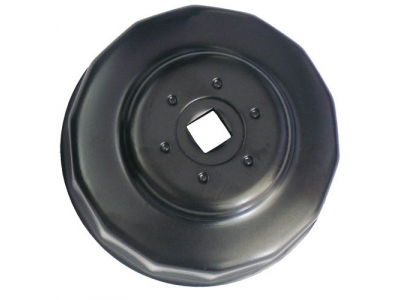 Съемник масляных фильтров чашка 76/14 черный, Ombra A90019