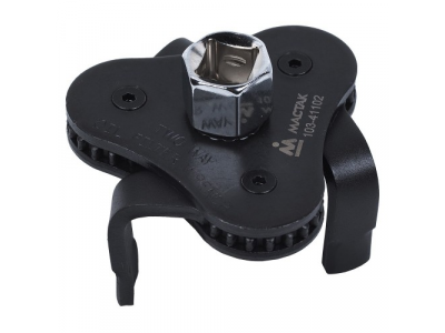 Съёмник масляных фильтров, 63-102 мм, 3-х захватный, МАСТАК