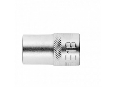 Головка торцевая 1/2, Е18, CrV Stels