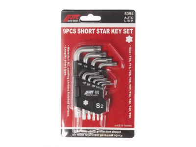 JTC Набор ключей TORX T10-Т50 Г-образных 9 предметов JTC