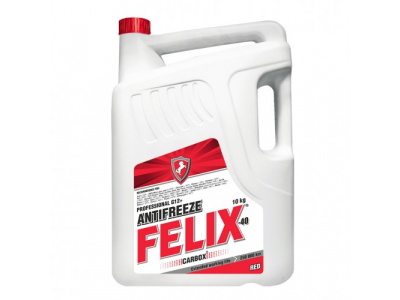 Aнтифриз FELIX CARBOX-40 G12 10кг (красный)