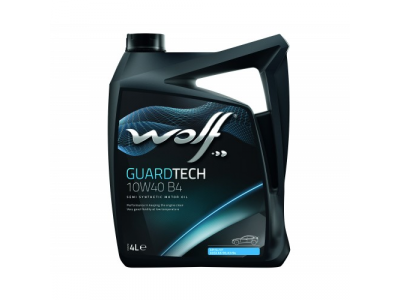 Моторное масло WOLF GUARDTECH 10W40 B4 4L