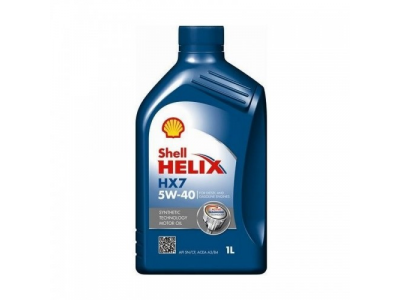 Моторное масло Shell Helix HX7 5W40, 1л