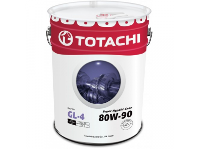 Масло трансмиссионное TOTACHI Super Hypoid Gear GL-4 п\синт 80W90 20л