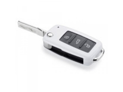 Чехол для ключа Volkswagen Key Cover, White, артикул 000087012A