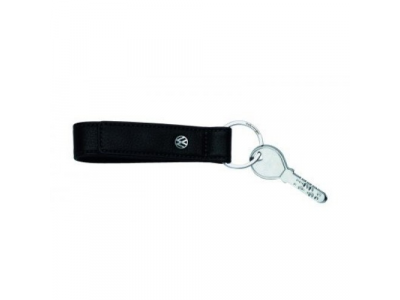 Брелок Volkswagen Leather Keyring, Black