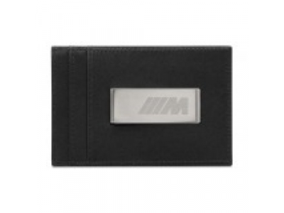 Кожаная визитница BMW M Business Card Holder, артикул 80212410936