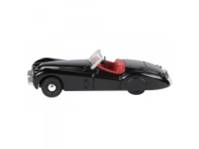Модель автомобиля Jaguar XK120, Scale Model 1:76, Black, артикул JBDC564BKA