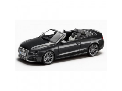 Модель автомобиля Audi RS5 Cabriolet, Scale 1:43, Daytona grey, артикул 5011215323