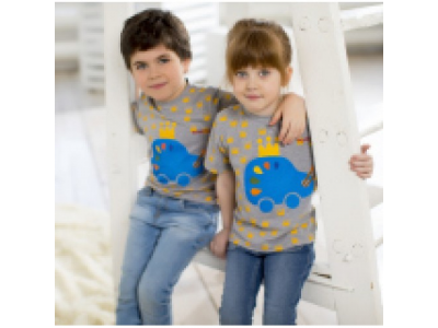 Детская футболка Toyota Kids T-Shirt Grey, артикул TMDR7U0104