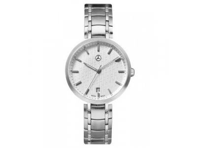 Женские наручные часы Mercedes-Benz Women’s Watch, Business Lady, Silver-coloured / White