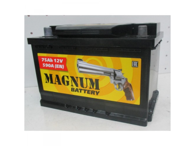 Аккумулятор 6ст - 75 (Magnum) - оп