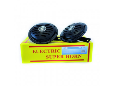 Сигнал звуковой электрический NC-14-H017 черный 335/435Гц, 12V, 2 шт в комплекте