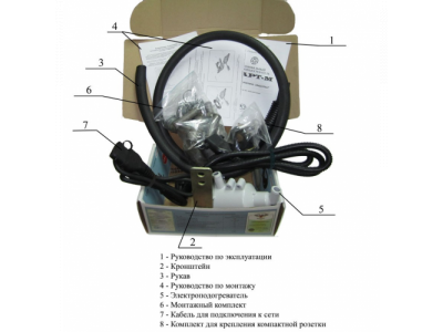 Электроподогреватель "Старт-М ГАЗель, Соболь с двигателем УМЗ-4216 ( ЕВРО-3) (1,5 кВт)"